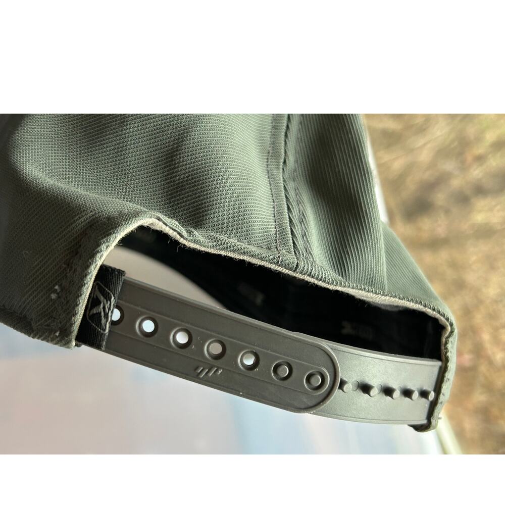 Klim Gray Snapback Trucker Hat Cap Script Adjusta… - image 5